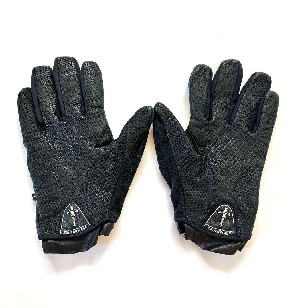 SWITCHBLADE チェーンレザーグローブ Mサイズ