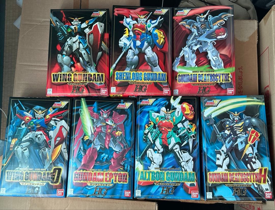 新機動戦記ガンダムW HG 1／100 7体セット