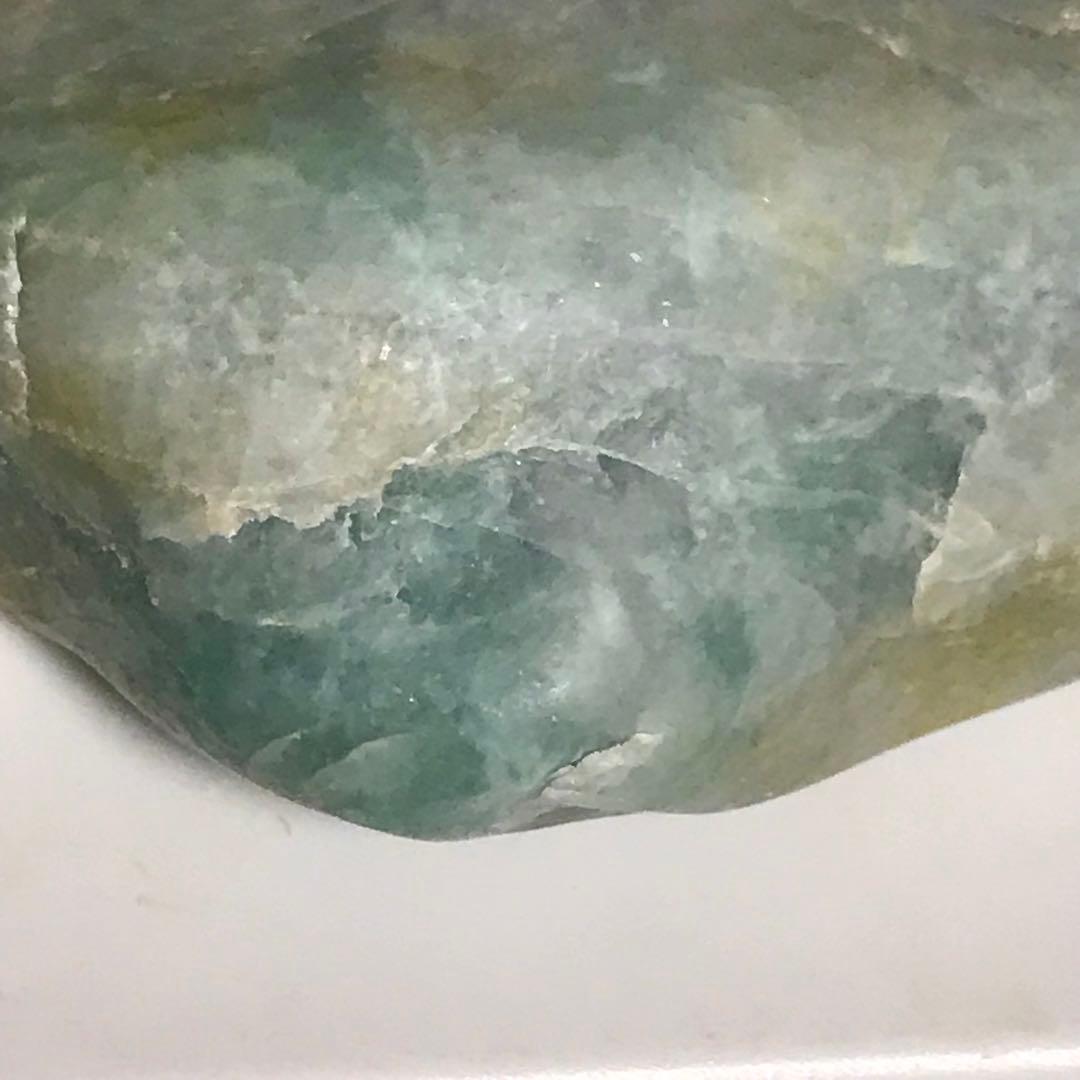 糸魚川翡翠　青　海石　199g