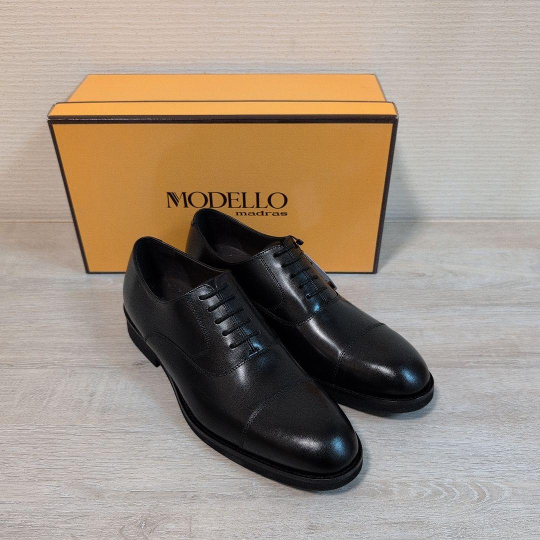 新品未使用★MODELLO ドレスシューズ DM8701 25.5cm ブラック