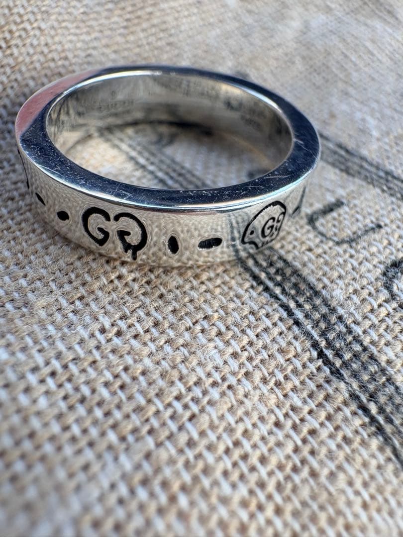 グッチゴースト　シルバー リング