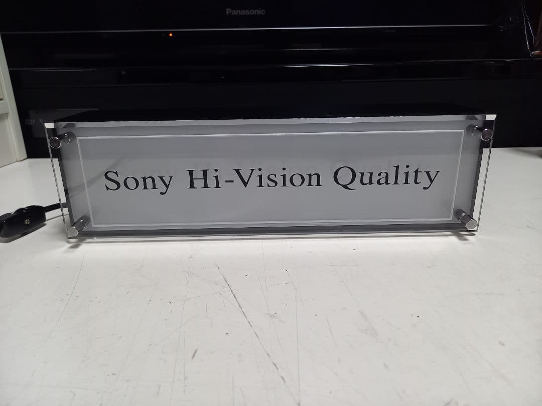 希少　SONY　ノベルティ　ディスプレイ　電光看板　ネオンサイン　非売品