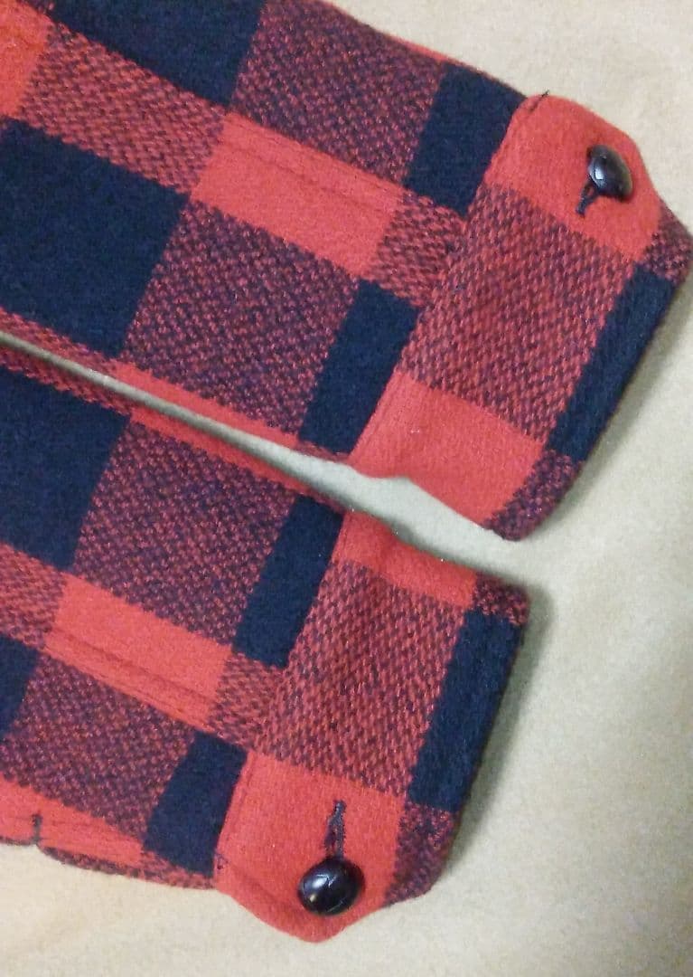 TENDERLOIN テンダーロイン バッファローチェック ウールジャケット