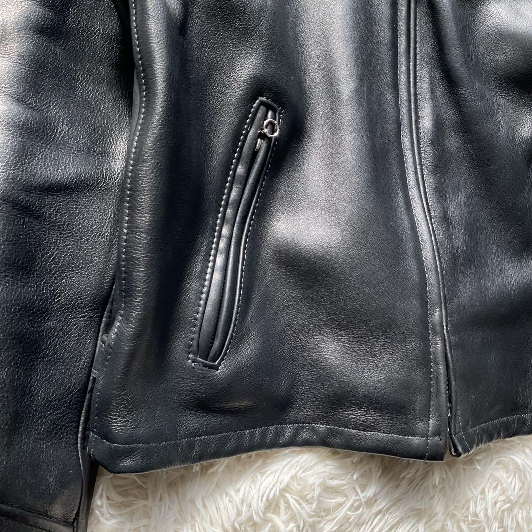 美品✨schott 103US レザージャケット　シングルライダース　44 黒