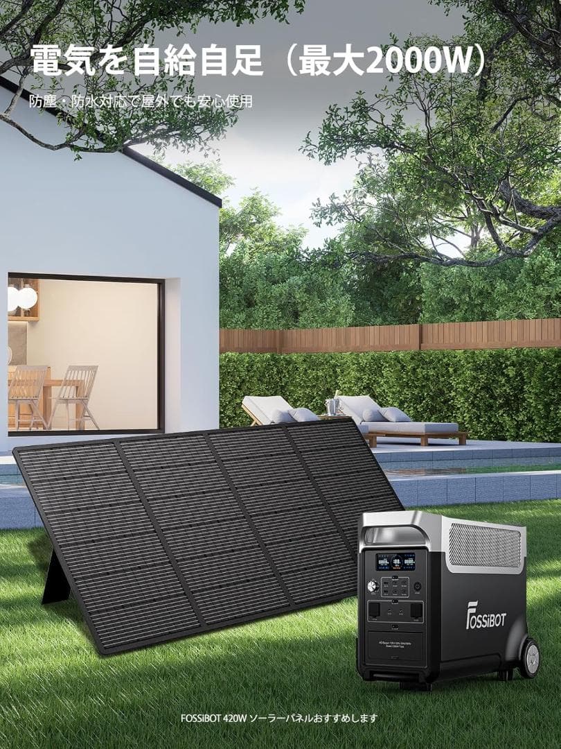 【新品】 FOSSiBOT F3600 Pro ポータブル電源