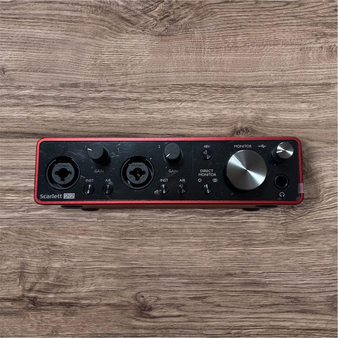 【即日発送‼️】Focusrite Scarlett 2i2 (gen. 3)