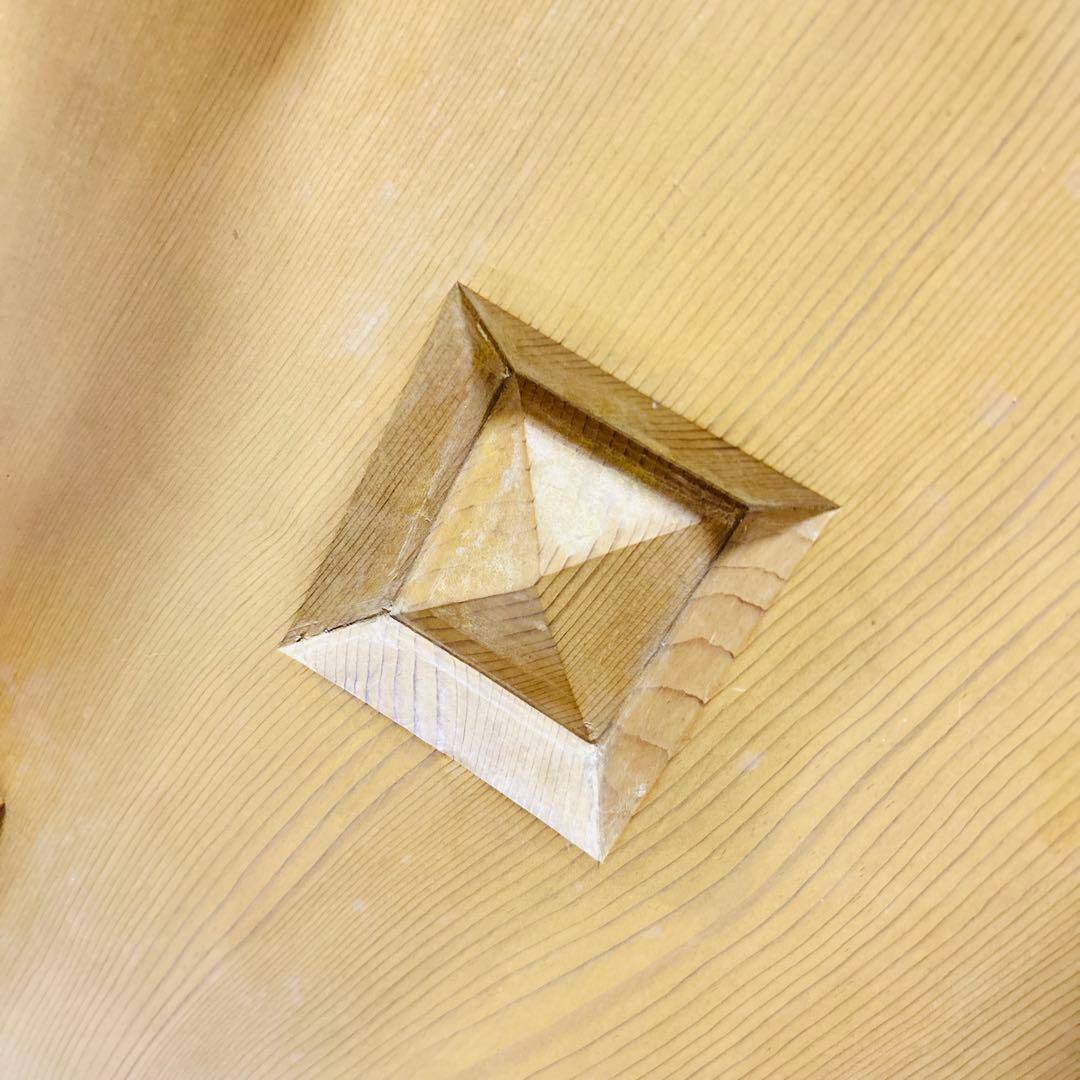 【送料無料】国産 高級 囲碁盤 約6寸 本榧 天地柾目 ヘソ 脚付き