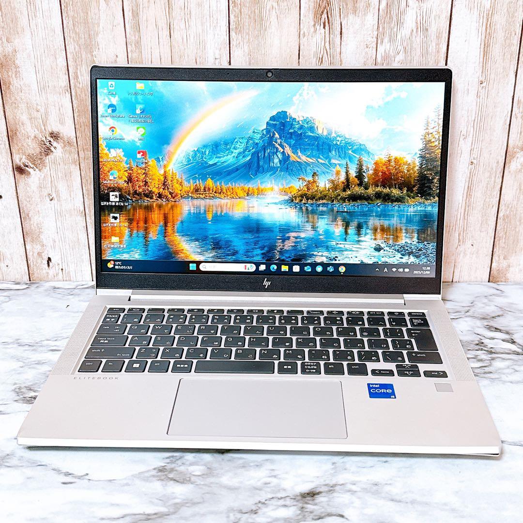 第12世代i5＆SSD/メモリ16GB✨2023年製✨カメラ付 薄型パソコンPC