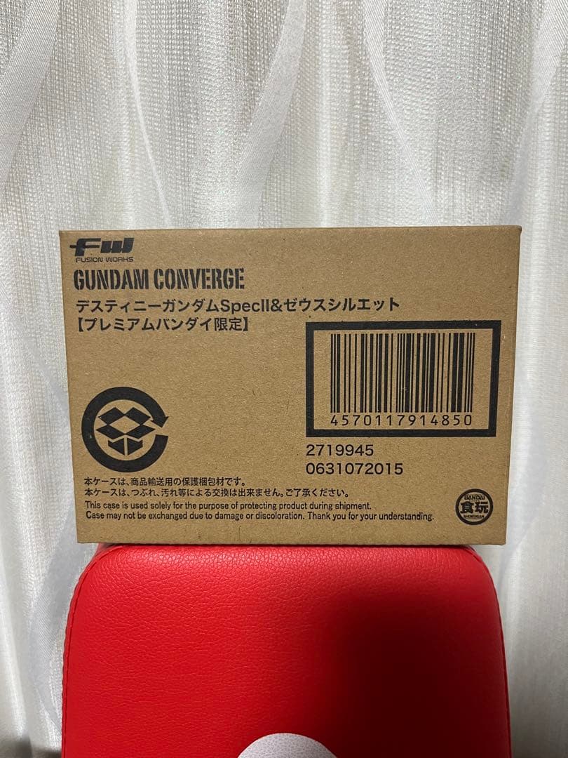 CONVERGE デスティニーガンダムSpecII&ゼウスシルエット 新品未開封