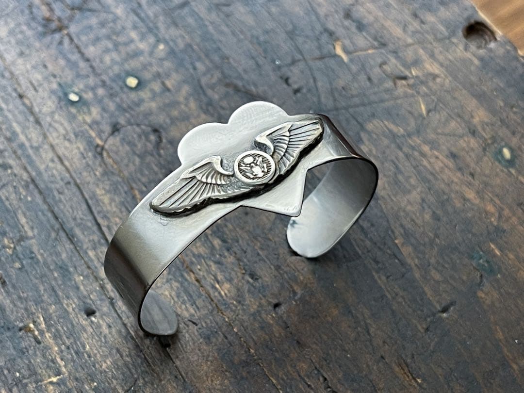 40s 大戦 スウィートハートジュエリー エアフォースバングルブレスレット