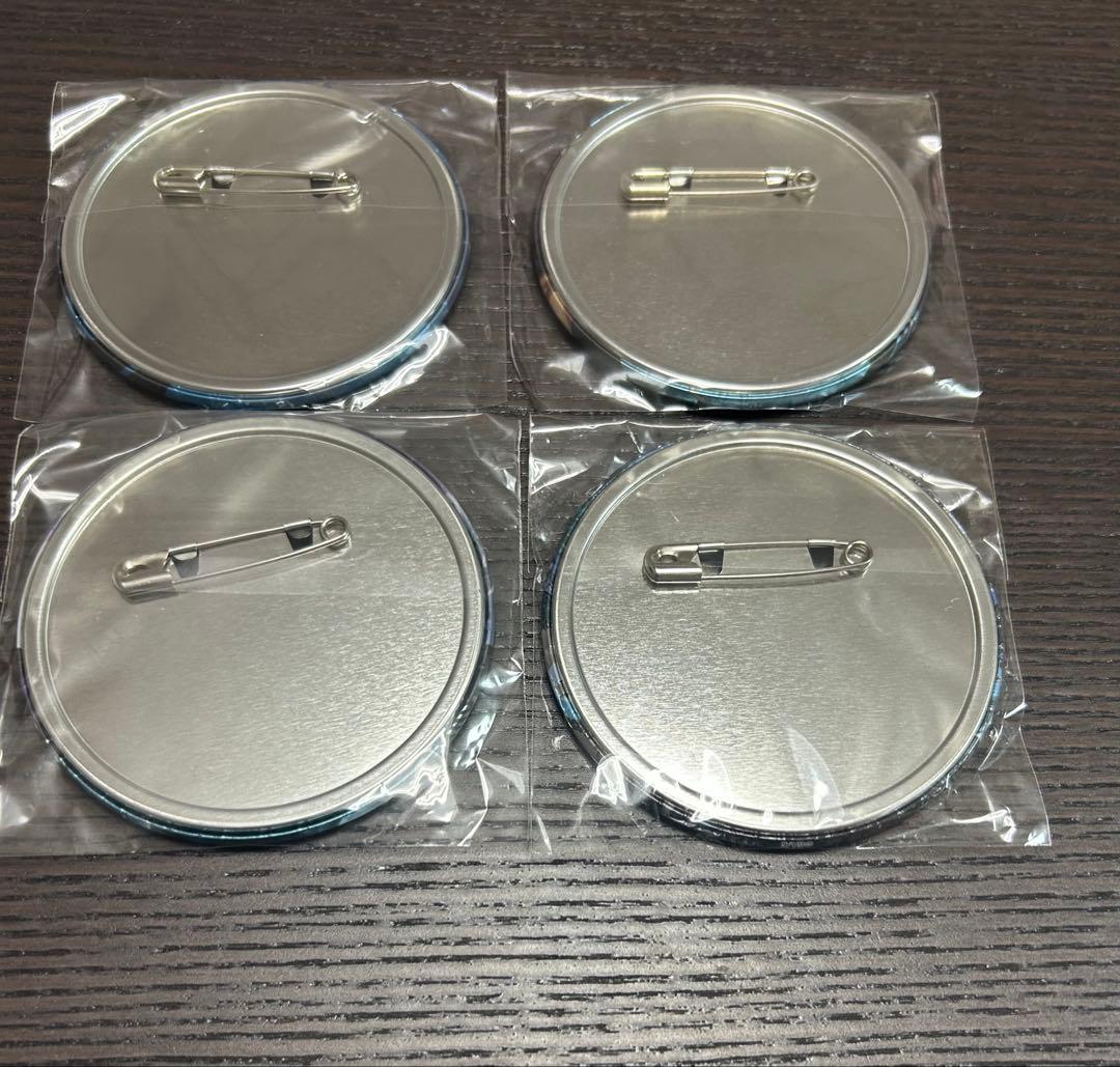 呪術廻戦 名場面缶バッジ 4点セット 五条悟 コレクション缶バッジ