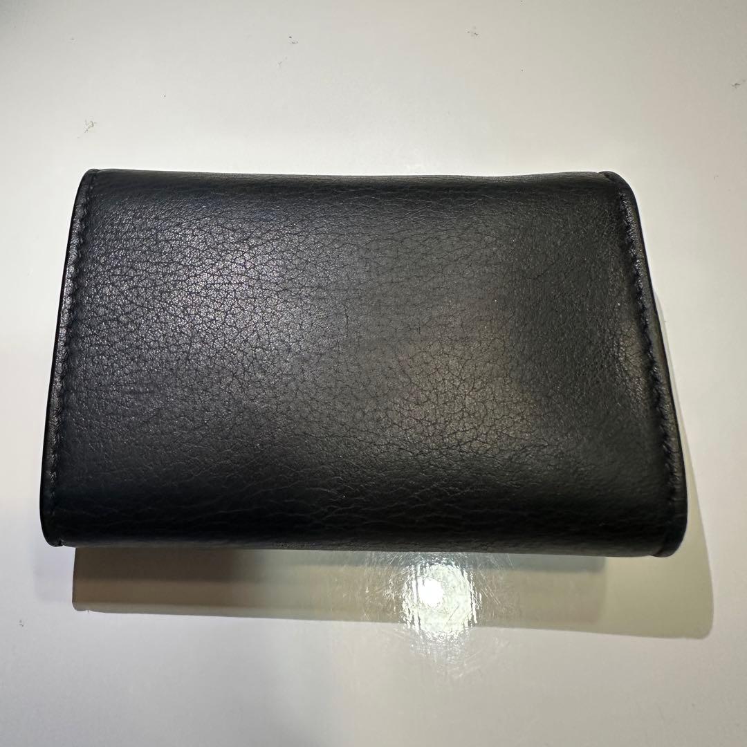 【中古】SAINT LAURENT ブラック 6連キーケース ★YSLロゴ★
