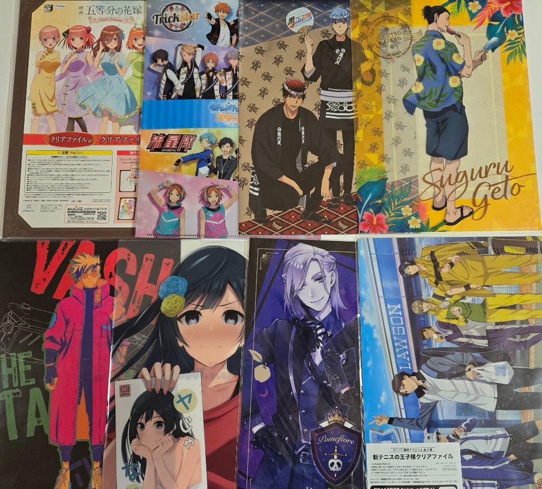 アニメグッズ キャラクターグッズ クリアファイル まとめ売り 大量