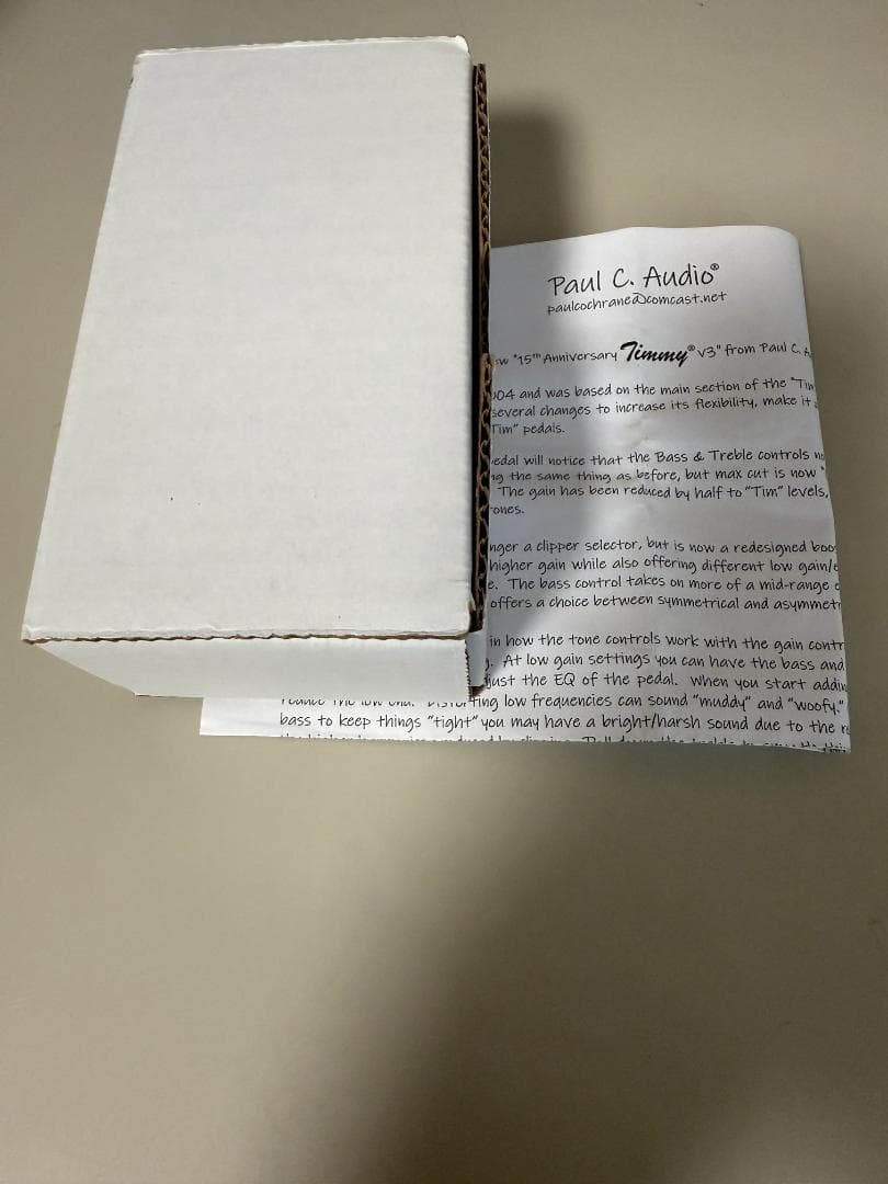 ギター Paul Cochrane Timmy V3