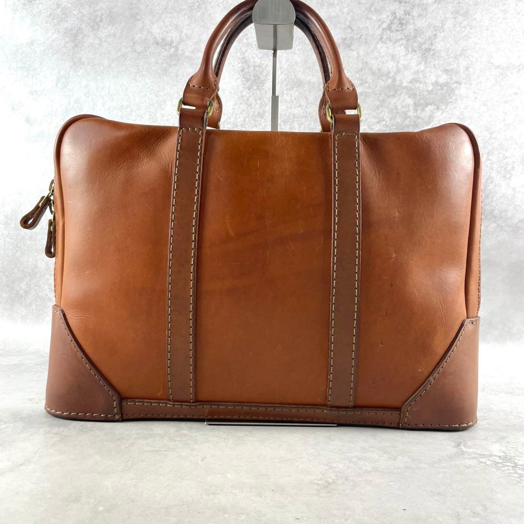 入手困難✨ Organ オルガン ハンドバッグ ビジネスバッグ レザー ブラウン