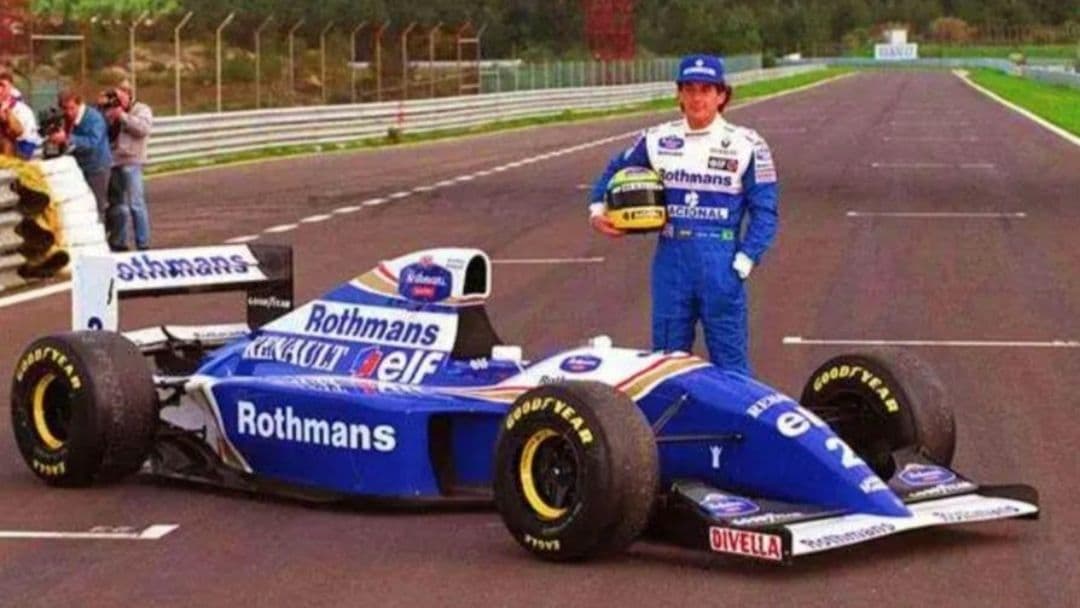 ミニチャンプス セナコレ 1/43【 ウィリアムズ・ルノーFW16 】本体美品☆