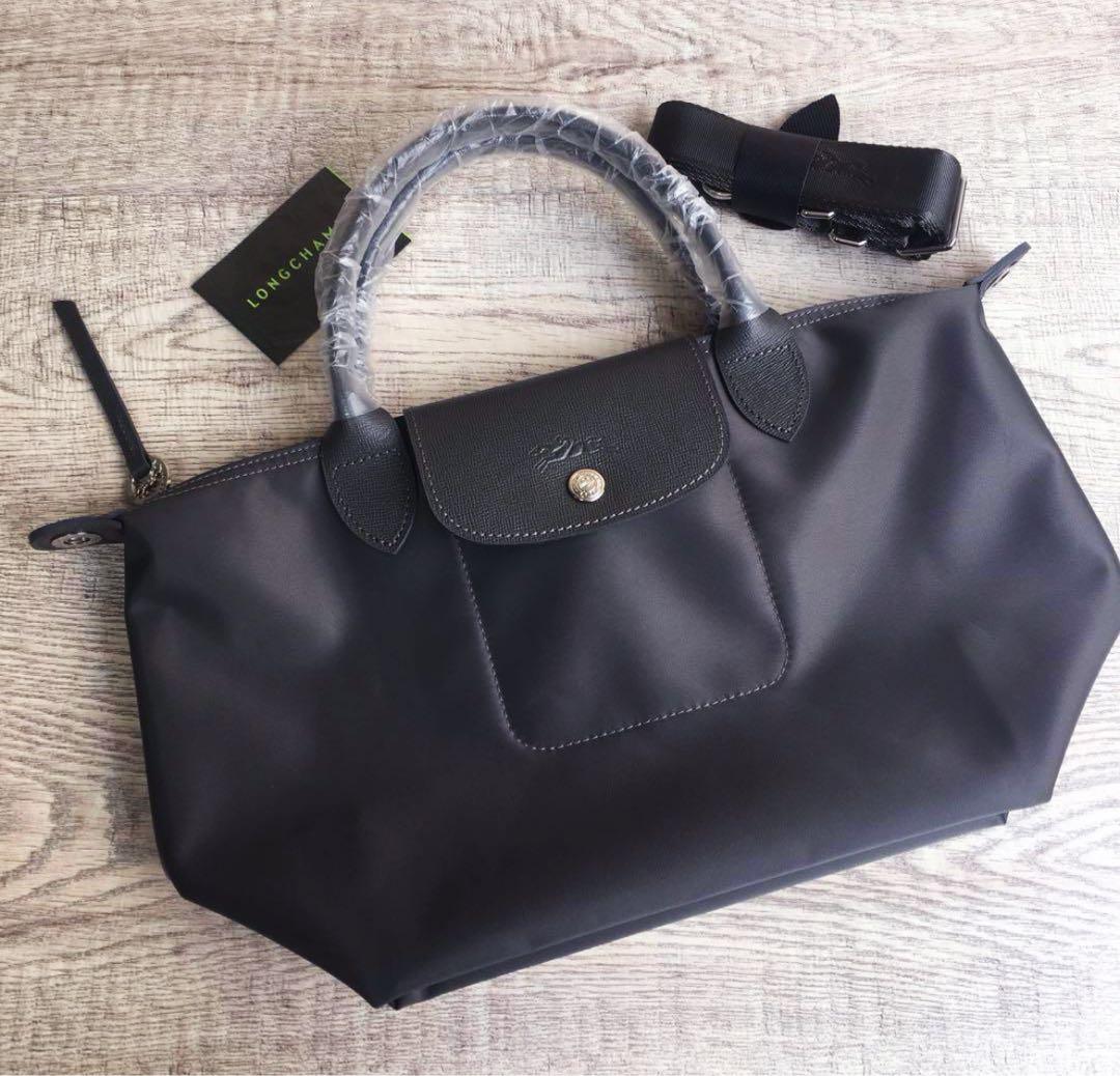 新品LONGCHAMP プリアージュ・ネオ Sサイズ黒 3wayショルダーバック