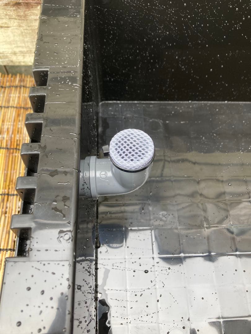 【ビオトープ】木枠➕NV22 オーバーフロー加工済み