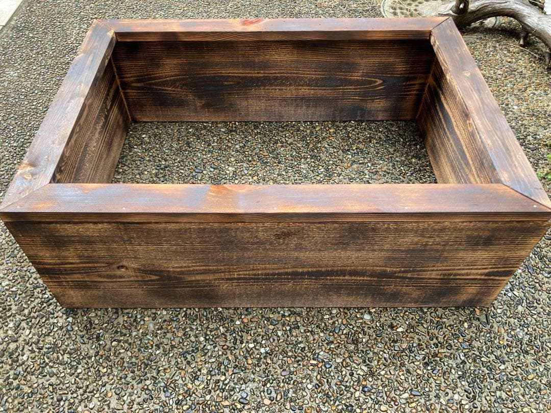 【ビオトープ】木枠➕NV22 オーバーフロー加工済み