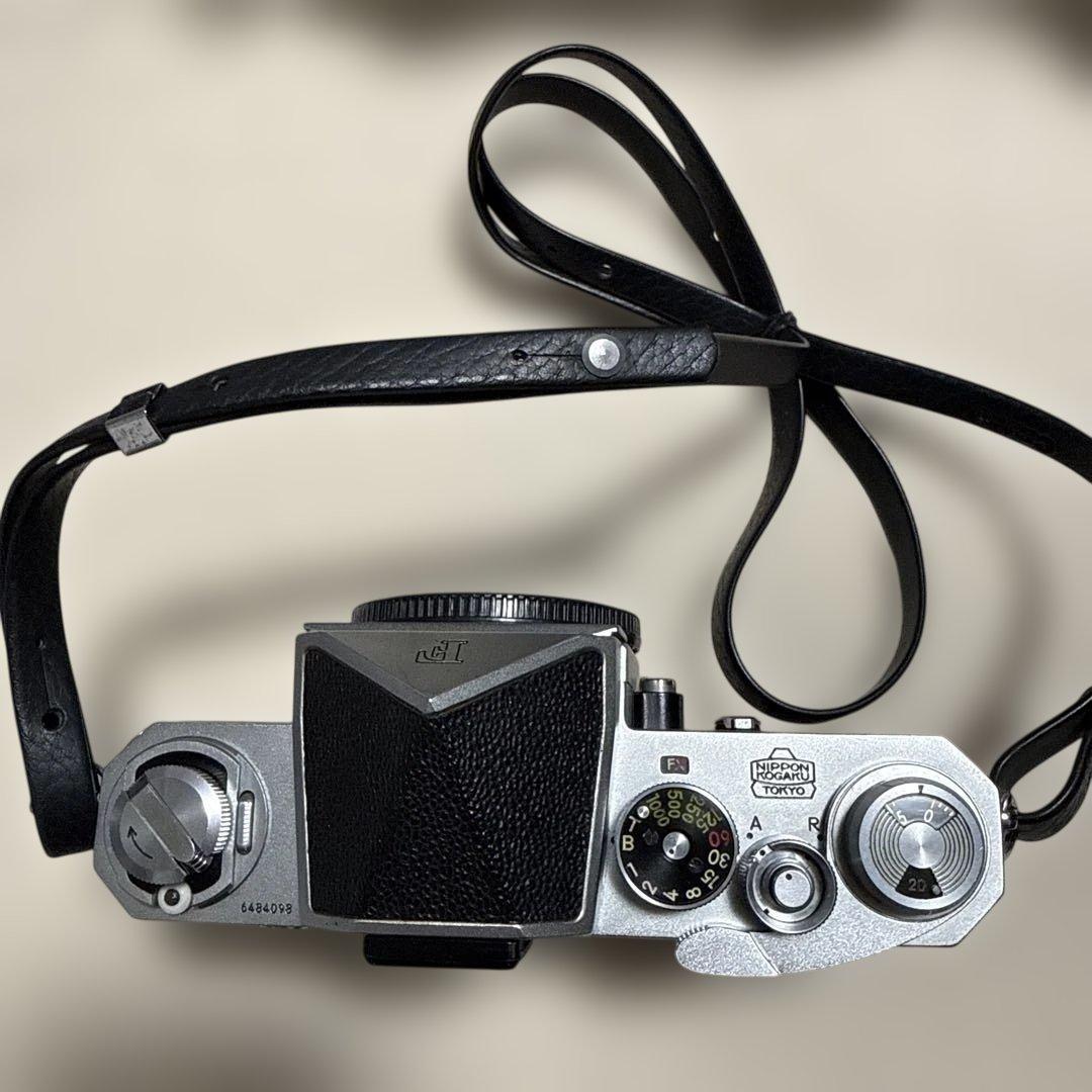 【美品】 Nikon F アイレベル シルバー 前期 富士山 640万台