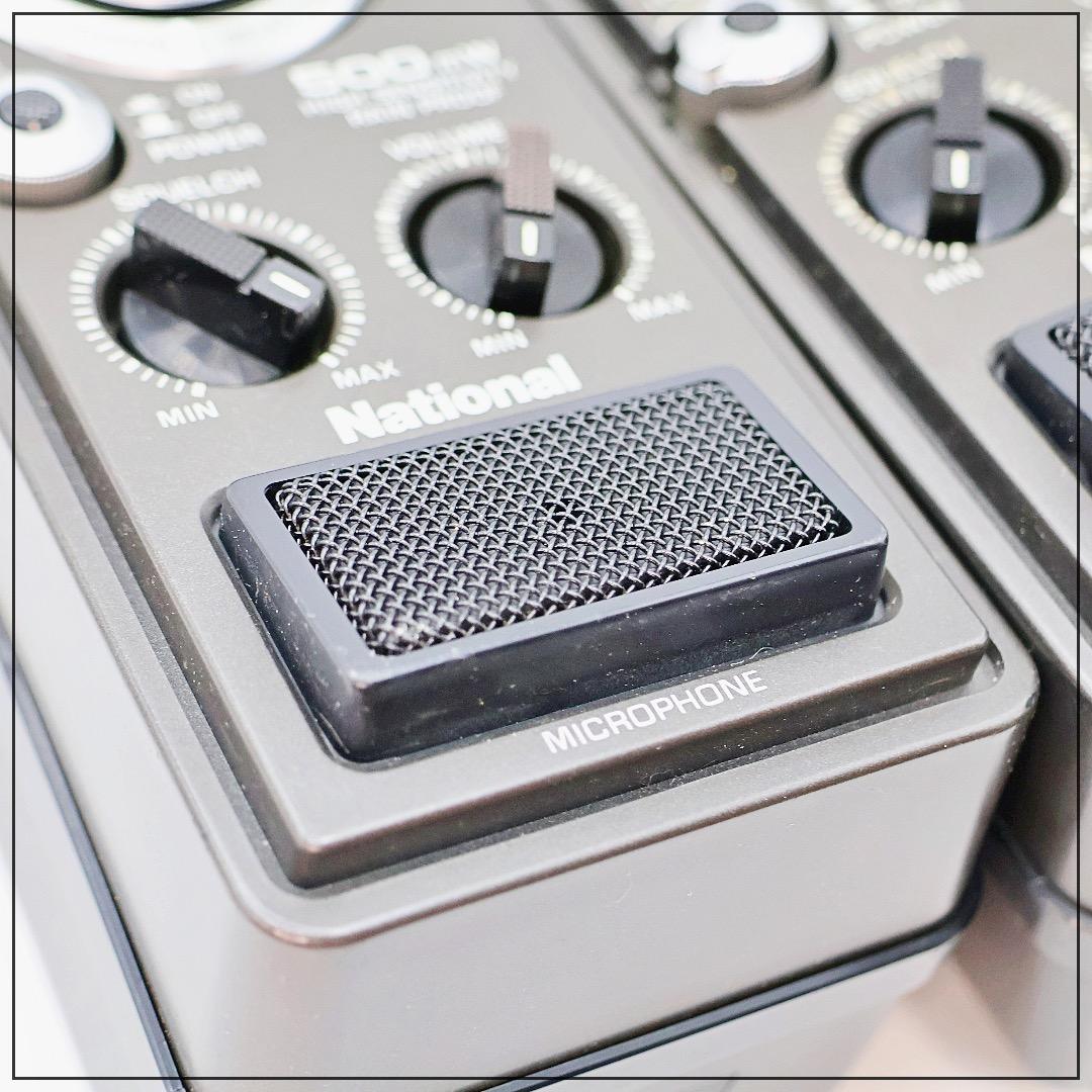 美品⭐︎National｜RJ-380｜トランシーバー２セット