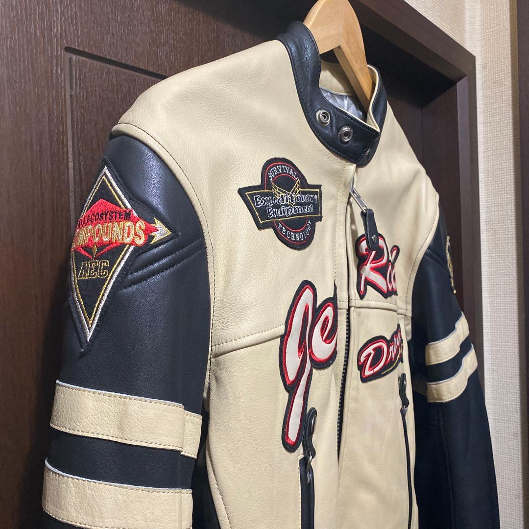 ヤマハ (YAMAHA ) Jet Rod レザー　ライダースジャケット　L