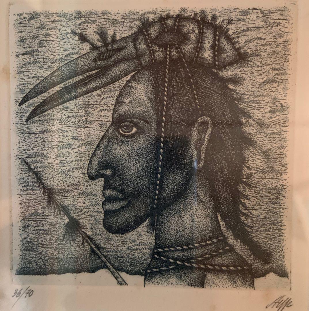 Gerald Steffe スウェーデンの絵画　文化人類学　アフリカ