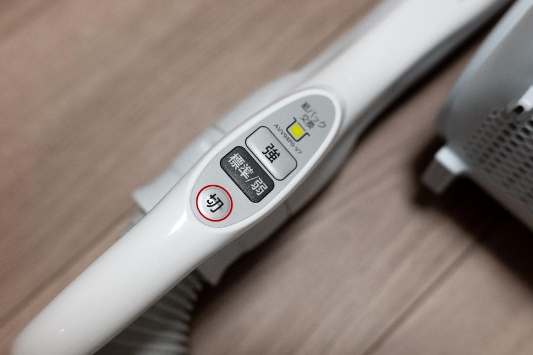 25年製 パナソニック 掃除機 紙パック式 MC-PJ24A-A