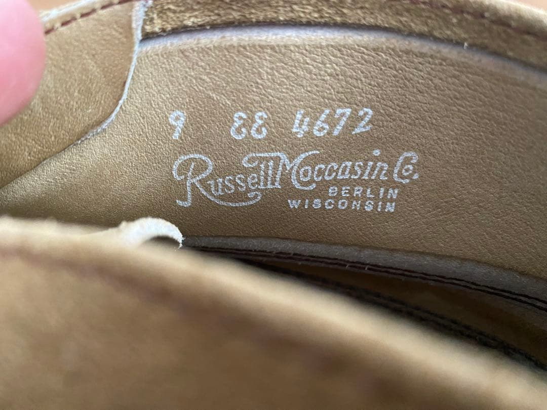 ラッサルモカシン RUSSELL MOCCASINスポーティングクレイチャッカー