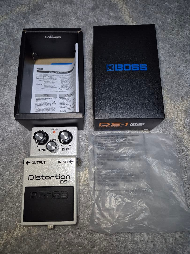 ギター Boss ds-1 wh