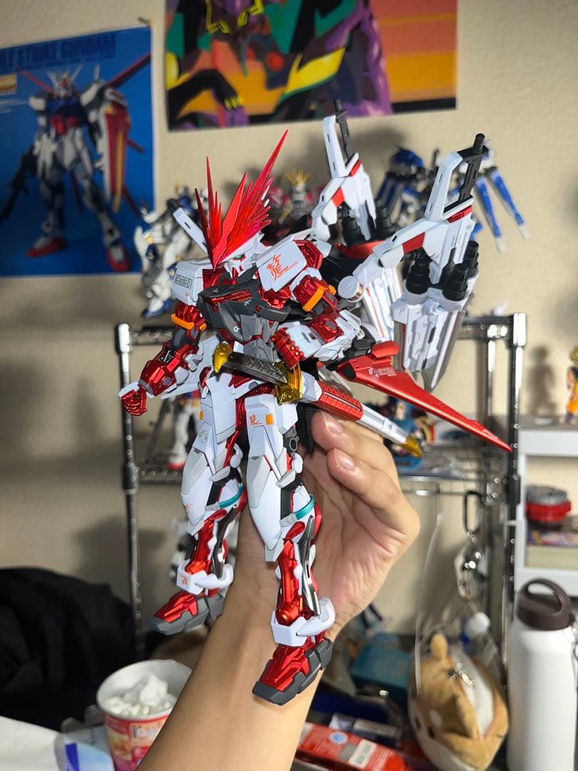 MG アストレイ レッドドラゴン 全塗装完成品