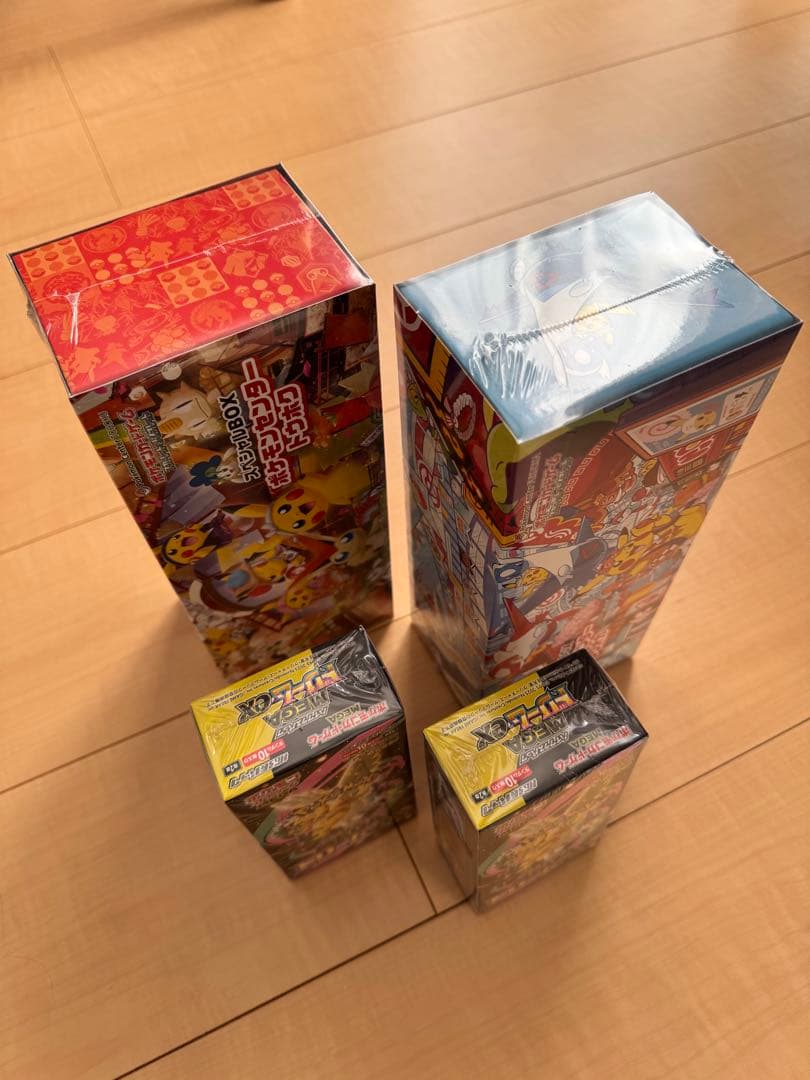 メガドリームex2箱＋ポケモンセンタースペシャルBOXフクオカ・トウホク2箱