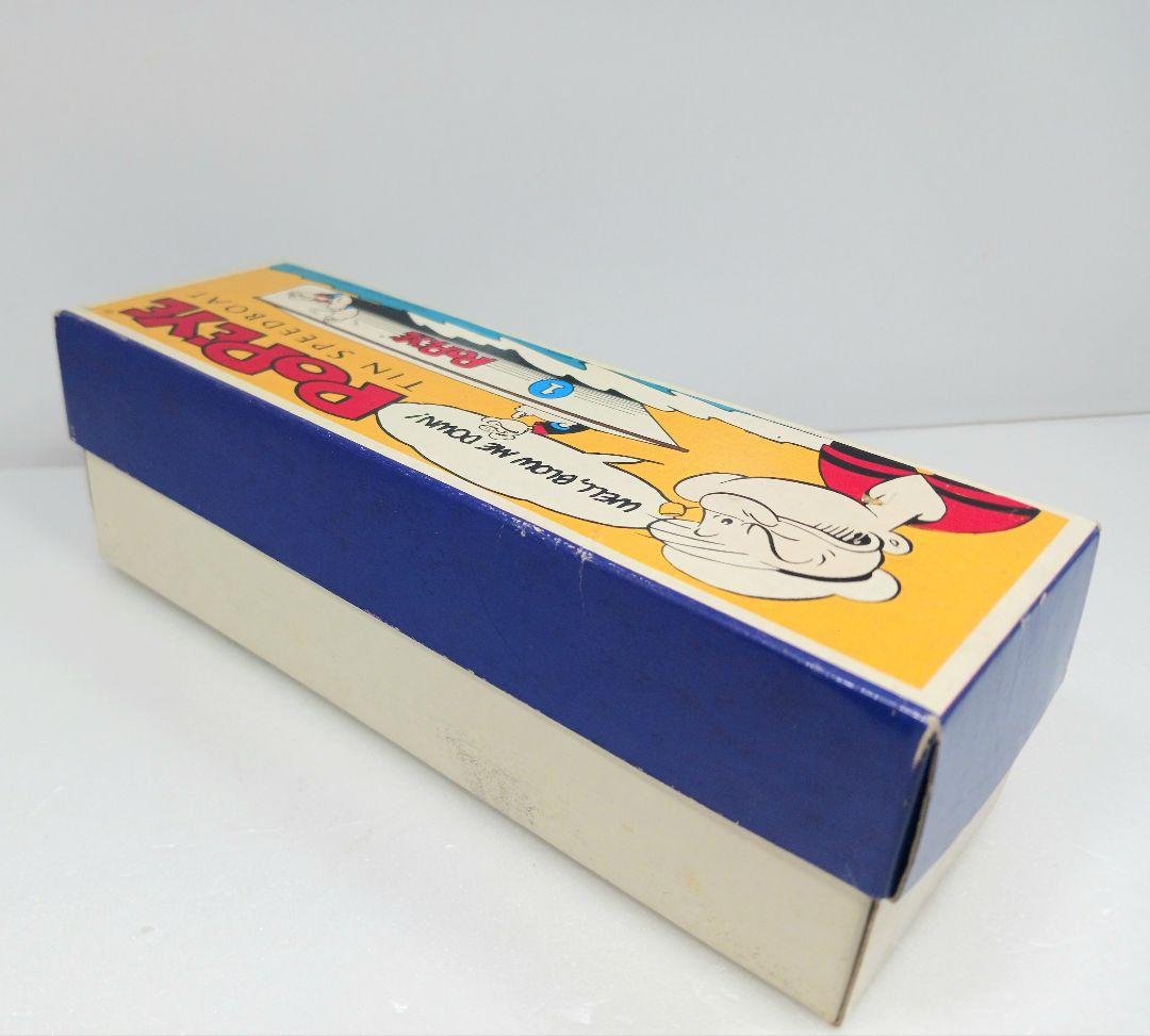 希少 ポパイ TIN SPEEDBOAT ボート ブリキ
