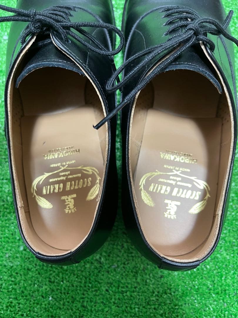 着用1回　スコッチグレイン アリュール1916 24.5cm ブラック