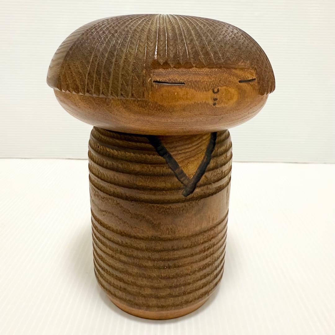 創作こけし 村上けん一 里の娘 童女 こけし レトロ 伝統工芸 kokeshi