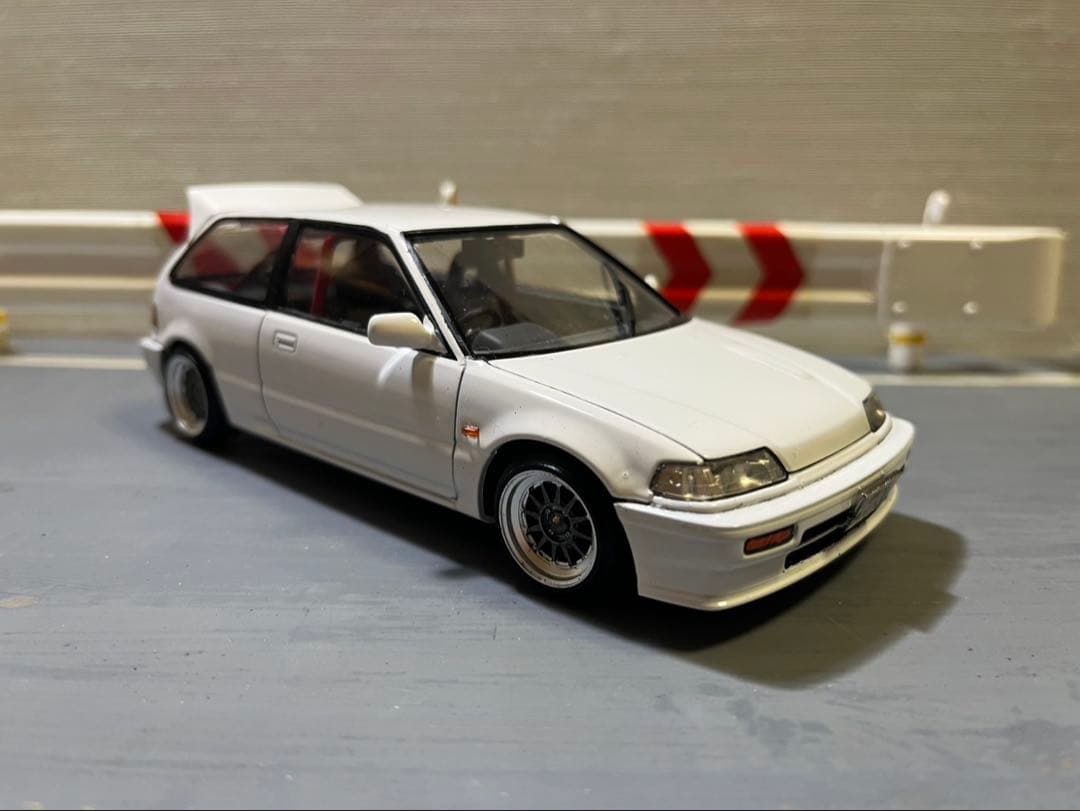 シビック　プラモデル　完成品