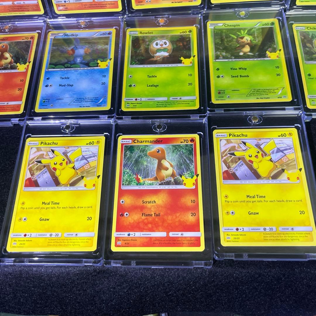 【英語版】 ポケモンカード 25周年記念 アメリカマクドナルド限定　13枚