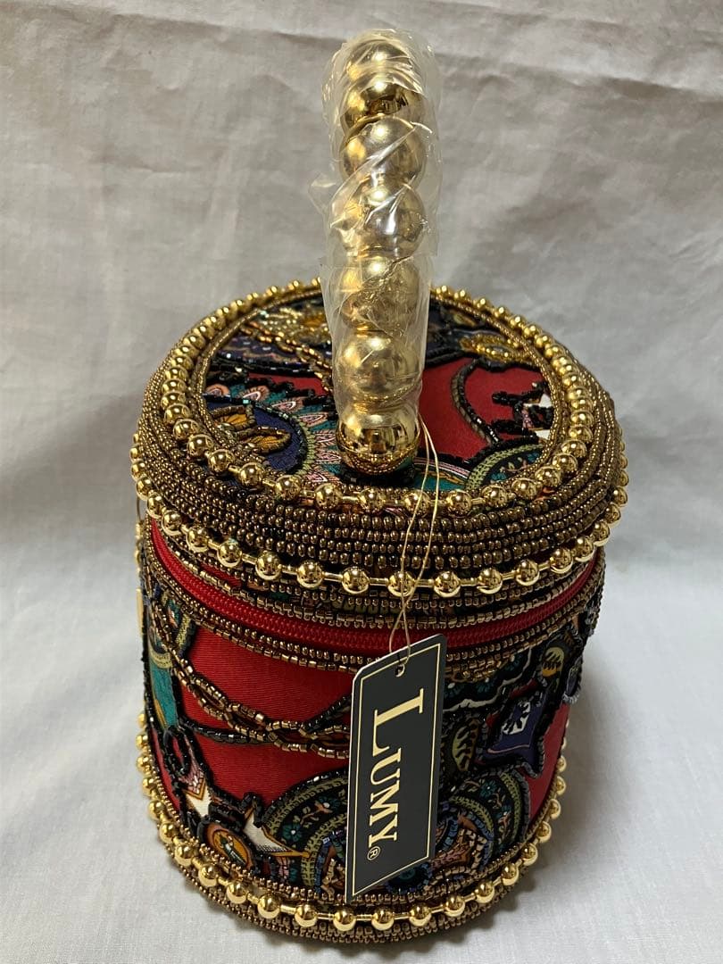 ルミー　はしもと　ビーズバッグ