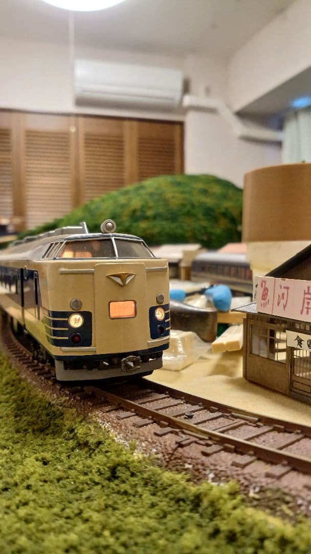 581系　はつかり　HOゲージ カツミ　真鍮製　鉄道模型 6両編成