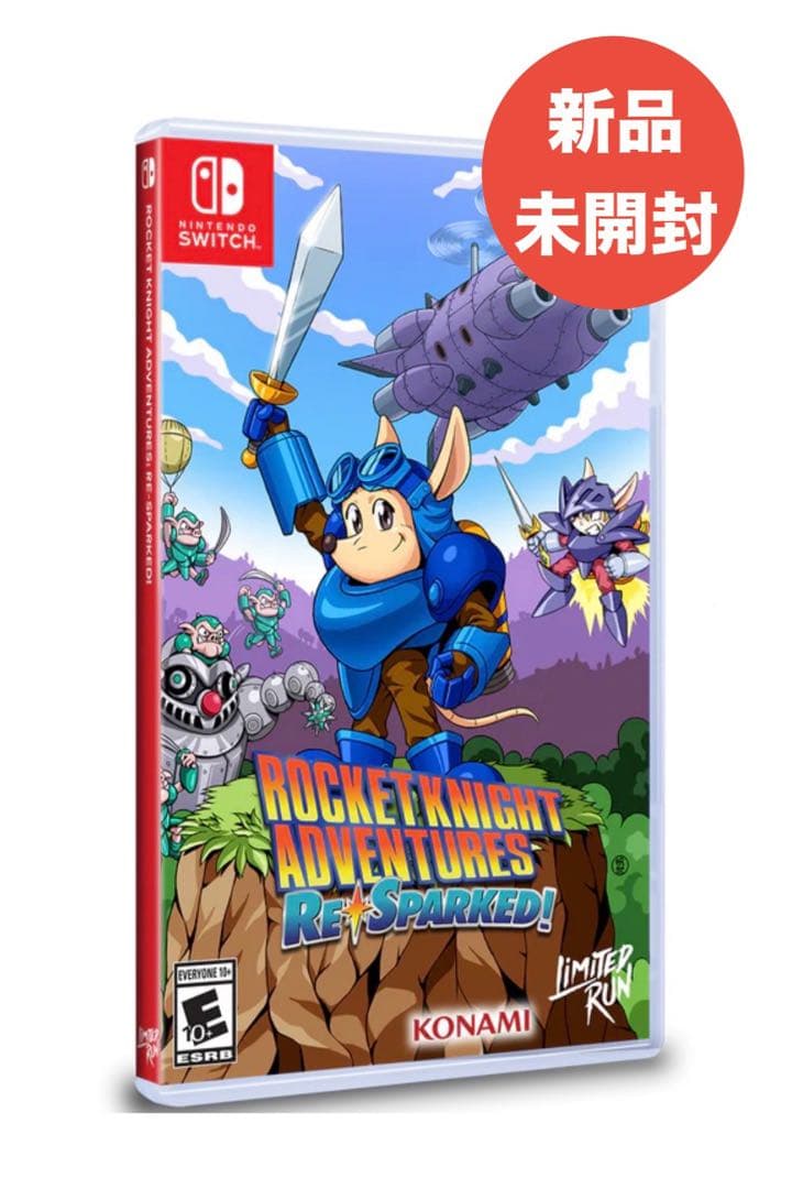 スパークスター ロケットナイトアドベンチャーズ 北米版 switch スイッチ