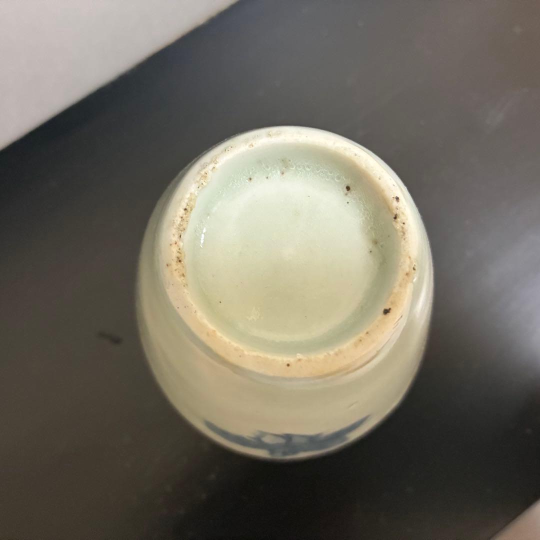 チェロ君　蕪の図コンニャク印判　古伊万里蕎麦猪口