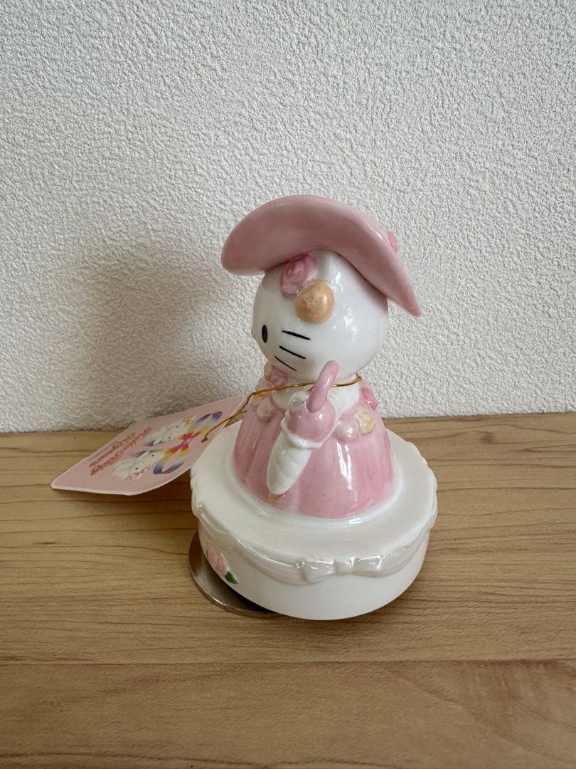 クリスマス限定価格 激レアハローキティ30周年記念陶器置物 フィギュア サンリオ