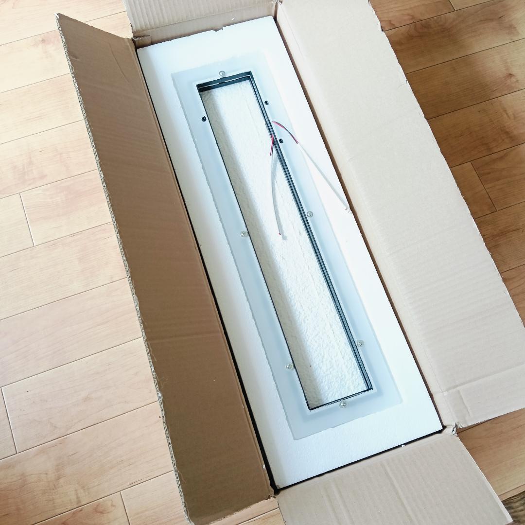 【新品未使用】LEDシーリングライト 8畳 省エネ 節電 おしゃれ 長方形