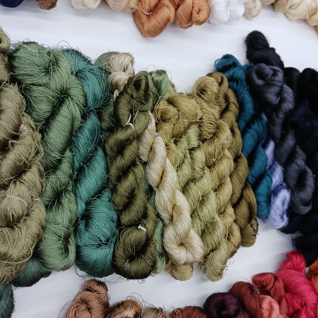 手芸用絹糸少しわけありセット