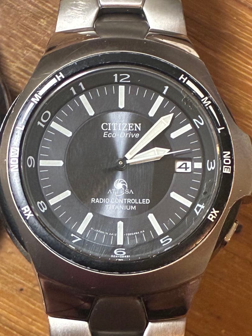 B*h様 CITIZEN EXCEED クォーツ腕時計 ブラック