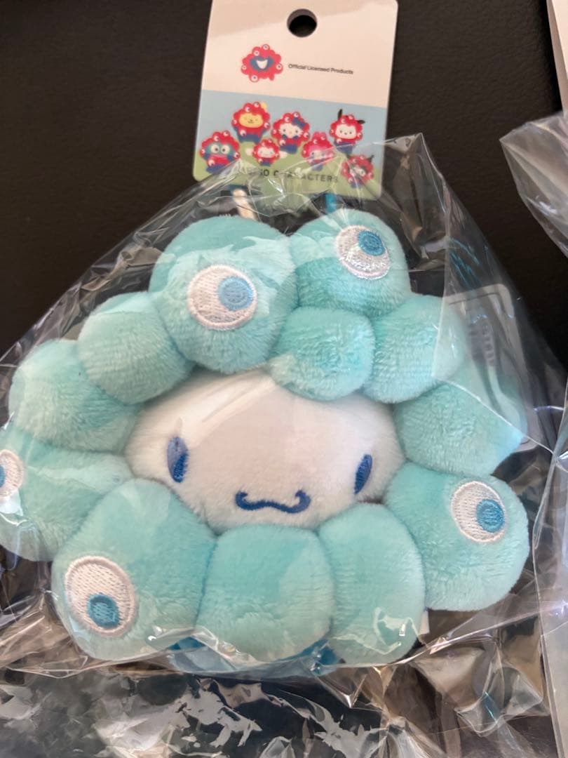 未開封 ミャクミャクなりきりぬいぐるみ シナモロール マイドオオキニ缶セット