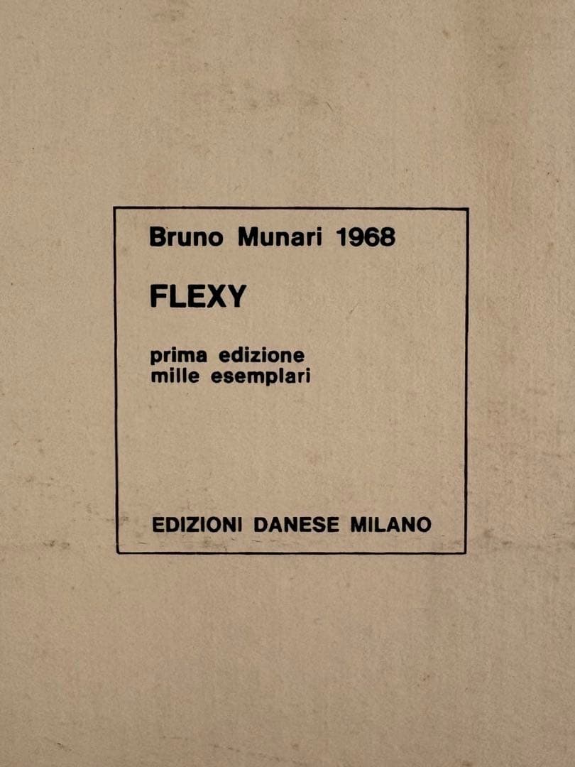 希少 Bruno Munari FLEXY / danese