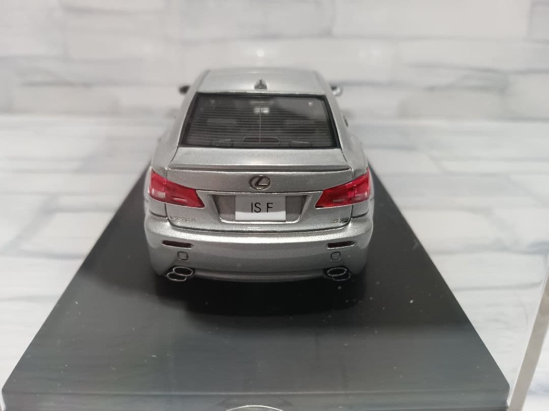 1/43 レクサス　IS F　ディーラー品　ミニカー　シルバー