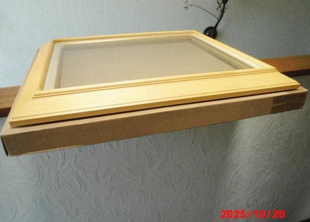 □ 木製デザイン額縁/F8号/D □