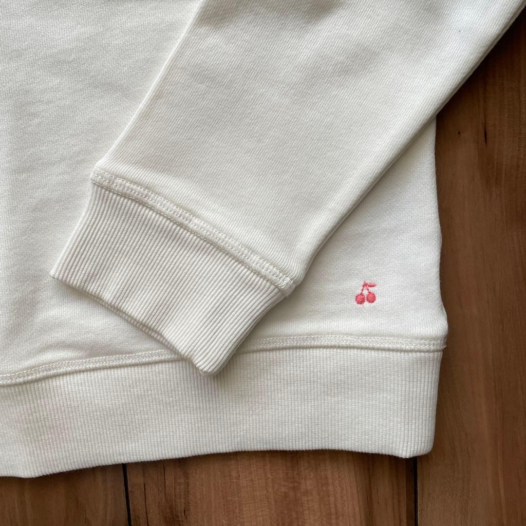 新品未使用　Bonpoint リバティホワイトスウェット 10y